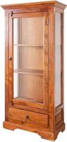 MASSIVMOEBEL24.DE Oksfordo akacijos vitrina 72 x 40 x 155 cm Spalva: Spalva: šviesiai ruda lakuota Dydis: 72 x 40 x 155 cm (plotis x gylis x aukštis)