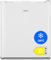 MEDION MD37675 mini šaldiklis (33 litrų talpos, 51 cm aukščio, reguliuojamo aukščio kojelės, įleidžiama rankena, rankinis temperatūros nustatymas, 4 žvaigždučių įvertinimas, MD37675)