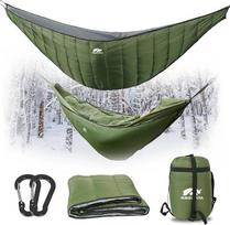 MIKKUPPA Hamaka po antklode 3-4 sezonų stovyklavimo 3-4 sezonų ultralengva 95 x 140 cm 5-20 °C su ripstop nailono DWR danga, įskaitant pakuotės krepšį, skirtą kelionėms lauke