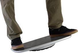 Minkšta bambuko balansavimo lenta "Wobble Board", skirta baro stalams Visiška judėjimo laisvė Geriausi stovinčių stalų priedai "Fidget" priedai aktyviam stovėjimui