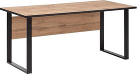Möbelpartner Montana 701501 Rašomasis stalas 160 x 75 x 71 cm Ąžuolas Country House Decor