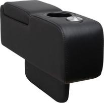 Mobilus porankis minkštasuoliui "Loveseat Leather Black