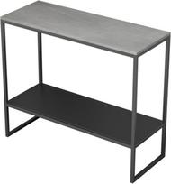 Modernus konsolinis staliukas, marmurinis staliukas, modernus naktinis staliukas, maža metalinė lentyna, konsolinis sofos staliukas svetainei, įėjimui, prieškambariui, W 65 x 25 x 55 cm