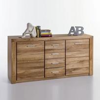 moebel-store24 "Taber" bufetas "Wild Oak", dalinai ištisinis, natūralus, alyvuotas