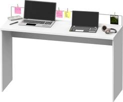 Muebles Pitarch | Darbo stalas biurui, svetainei, baltas, 77 x 131,5 x 45 cm (aukštis x plotis x gylis), modernus, "Haley" modelis