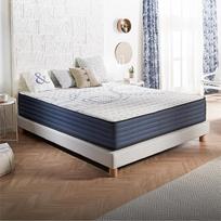 Naturalex Perfect Dream Pocket Spring čiužinys 135 x 190 cm Kietumas H3/H4 Oeko-Tex sertifikuotas lateksas Mėlynas 7 zonų čiužinys Aukštis 30 cm Plunksnos Pagaminta ES
