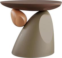 Nesting Coffee Tables - Minimalistisches Mid-Century Design, leichter Kunststoff, keine Montage erforderlich für Wohnzimmer, Schlafzimmer oder Balkon