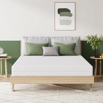 Novilla Matratze 160x200 H3/H2 7-Zonen Kaltschaummatratze mit Atmungsaktive Bambus-Schaum 60°Waschbare Bezug Öko-Tex CertiPUR US Rollenmatratze 16cm Mittel