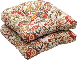Pagalvė "Pillow Perfect Zoe Citrus" vidaus ir lauko tiuftuota sėdynės pagalvėlė (apvali nugarėlė), 100% poliesteris, žalia, x 19 colių, 2