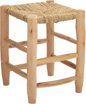 Pagrindinis Maison taburetė Natural 40 cm Laurel medžio ir palmių pluošto 40 x 30 x 30 cm
