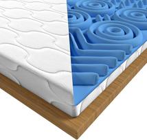 POKAR Premium Mattress Topper čiužinio užvalkalas Matraco užvalkalas Matraco užvalkalas čiužiniui Skalbiamas ir tinka alergiškiems žmonėms 130 x 200 cm