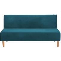 Rankų Futon dangtelis Stretch Sofa lova Slipcover Baldų apsauga Elastinga itin minkšta Velvetas Aukštos Spandex audinys Sofa skydas Futon dangtelis (Teal)