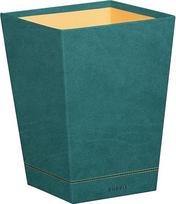 Rhodia 194625C - Šiukšliadėžė 27 x 27 x 32 cm, dirbtinė oda, elegantiška ir praktiška, pakuotė po 1 vnt.
