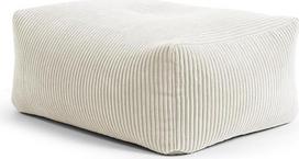 Sėdėjimo taškas tik iš MAGMA Shara Roll Corduroy taburetė - 55 x 65 x 35 cm pufas su EPS užpildu - virvės pupelių maišas, kojų pakojis svetainei, vaikų kambariui ir žaidimų kambariui - lengvai prižiūrimas užvalkalas