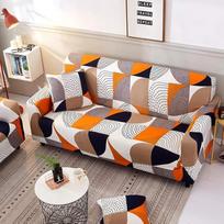 Shukii Stretch Sofa Slipcovers baldų spausdinti stilingas audinys sofa padengti su 1 pagalvė Case (2 sėdynės 145-185cm)