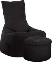 SITTING POINT only by MAGMA "Scuba Swing Bean Bag Set + Stoole Black