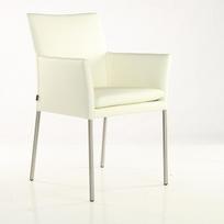 SIX Ricco 2201 Odinis fotelis baltas