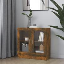 Stiklinė spintelė, Stiklinė spintelė, Vitrina, Kolekcionieriaus vitrina, Stiklinė spintelė, Juvelyrinių dirbinių vitrina, Rūkytas ąžuolas 82,5 x 30,5 x 80 cm, Medienos medžiaga