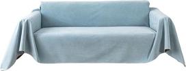 Storas audinys Anti-Slip Upgrade Sofa apsauginis dangtelis Namų apdaila Vandeniui atsparus sofos metimas Sofos dangtelis Elastingas tempimo sofos apsauga gyvenamajame kambaryje Augintiniai 180 x 130 cm Aqua Blue