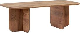 Stilingas "Atlantic Pine" kavos staliukas, 120 x 60 x 41 cm, 18 mm storio, 100 % melaminu dengta medžio drožlių plokštė, puikiai tinka šiuolaikinėms svetainėms ir kambariams