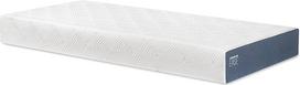 TEMPUR EASE ritininis čiužinys 90 x 200 cm - aukštis 18 cm, su atminties putomis, vidutinio kietumo, skalbiamas užvalkalas, baltos spalvos