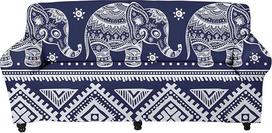 Tempiamasis sofos užvalkalas Bohemijos mandala Dramblys Minkštas sofos užvalkalas Kanapė Loveseat Fotelis Slipcovers už 3 sėdimų vietų