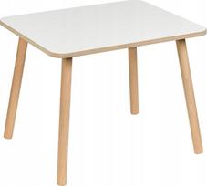 Vaikų stalas 50 x 60 x 47 cm - medinis vaikų kambario stalas | Vaikų stalas ir žaidimų stalas, pagamintas iš MDF