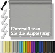 Vandeniui atspari stačiakampė saulės burė, šešėlių audinys, UV apsaugos tentas, atsparus plyšimui, skalbiamas skalbimo mašinoje, su kilpomis ir virve, skirtas sodui, balkonui, terasai, tvoros ekranui, lauko teritorijai, baseinui, 2,5 x 4 m