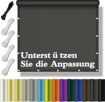 Vandeniui atspari stačiakampė saulės burė, šešėlių audinys, UV apsaugos tentas, atsparus plyšimui, skalbiamas skalbimo mašinoje, su kilpomis ir virve, skirtas sodui, balkonui, terasai, tvoros ekranui, lauko teritorijai, baseinui, 1,5 x 2 m