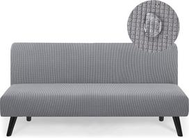 Vandeniui atsparus "Futon" dangtelis "Armless", "Futon" sofos lovos dangtelis, didelis tempimo "Futon" sofos dangtelis kemperiui, neslystanti baldų apsauga, galima skalbti mašinoje