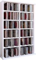VCM Ronul lentynos spintelė DVD CD Rack Media Cabinet Storage Medinės lentynos stovas Lentynos baldai 6 spalvų