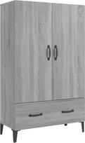 vidaXL Highboard komoda Komoda šoninė spinta šoninė spinta universali spinta stovinti spinta gyvenamasis kambarys pilka Sonoma 70 x 31 x 115 cm Medienos medžiaga