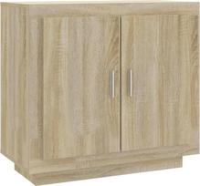 vidaXL Komoda šoninė Komoda šoninė spintelė Daugiafunkcinė spintelė Stovinti spintelė Prieškambario spintelė Svetainė Sonoma ąžuolas 80 x 40 x 75 cm Medienos medžiaga