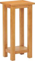 vidaXL šoninis staliukas 27 x 24 x 55 cm Ąžuolo masyvo mediena ir MDF