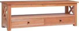 vidaXL TV spintelė iš raudonmedžio masyvo TV spintelė Lowboard TV baldai Stalo lenta Sideboard TV staliukas TV spintelė HiFi spintelė 115 x 30 x 40 cm