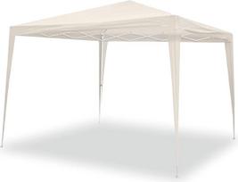 wasabi Sulankstoma pavėsinė 3 x 3 m Classic Beige, skirta sodui, terasai, kempingui, paplūdimiui