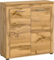 xonox.home - "Jam Highboard" 80 x 88 x 35 cm, "Wotan" ąžuolas - "Highboard" aukšta komoda Svetainės spintelė Aukšta spintelė Bokštelis - Aukščiausios kokybės funkcionalus, lengvai surenkamas
