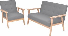 ZEYUAN 3 dalių sofos komplektas, sofa paauglio kambariui, sofa miegamajam, sofa su, relaksacinė sofa, sofos ir sofos, relaksacinė sofa, audinys mėlyna