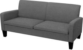 ZEYUAN 3-vietė sofa 180 x 65 x 76 cm Tamsiai pilka, Sofos ir kušetės, Sofa, Sofa, Svetainė, Sofa paauglių kambariui, Sofa poilsiui, Sofa miegamajam, Miegamojo sofa, Minkšta sofa, 244712
