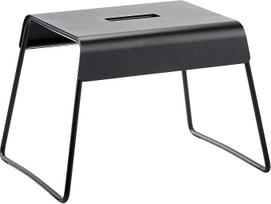 Zone Denmark A-Stool Plieninė taburetė Maža taburetė Žingsnelis vaikams ir suaugusiesiems Žingsnelis neslystantis 39 x 30 x 27,5 cm Juoda