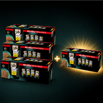 SHEBA Selection Select Slices Paukštienos skonio paketėliai 120x100g + 40x100g NEMOKAMAI