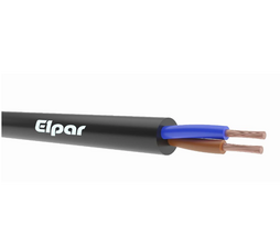 Instaliacinis gumuotas kabelis ELPAR (H05RR-F) 2 x 1 mm², 100 m