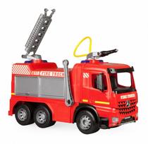 Žaislinė gaisrinė mašina Lena Giga Trucks Fire Truck 02158EC, raudona sp.