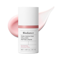 Biodance Pore Perfecting Collagen Peptide Cream stangrinamasis veido kremas, 50 ml.