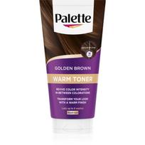 Schwarzkopf Palette Warm Toner plaukų kaukė šiltos rudos spalvos plaukams atspalvis Golden Brown 150 ml