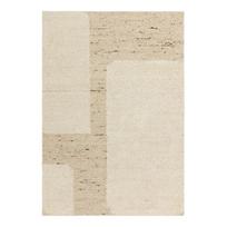 Apverčiamas/rankų darbo smėlio spalvos iš vilnos kilimas 200x290 cm Napa Tumbla – Asiatic Carpets