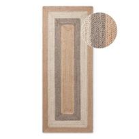 Apverčiamas/rankų darbo iš džiuto kilimas 80x300 cm Juno – Hanse Home