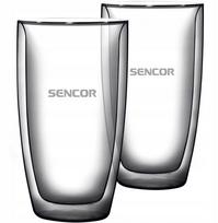 Stiklinių komplektas Sencor Latte SGX 002, stiklas, 2 vnt.