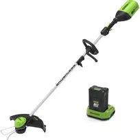 Akumuliatorinė žoliapjovė 60V Greenworks gd60lt (su 2Ah akumuliatoriumi ir krovikliu)