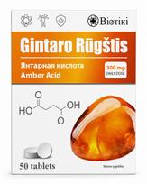 Gintaro rūgštis, 50 tablečių